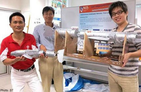 Robot bơi siêu như cá
