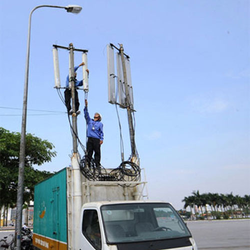 Tăng cường 15 xe BTS chống nghẽn mạng tại lễ tang Đại tướng ở Quảng Bình