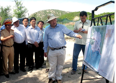 Nhà máy điện hạt nhân Ninh Thuận sẽ có đê chắn sóng cao 15 m