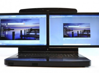 Máy tính xách tay hai màn hình đầu tiên thế giới