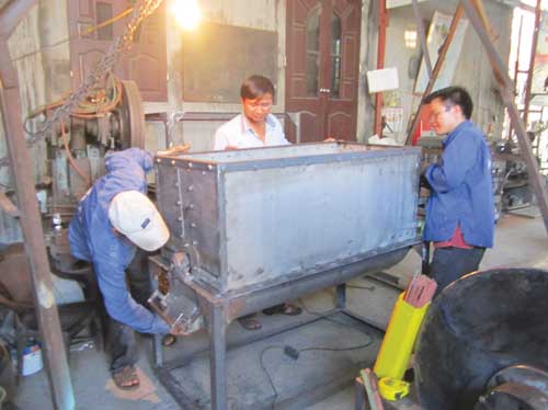 Kỹ sư tin học làm máy nông nghiệp