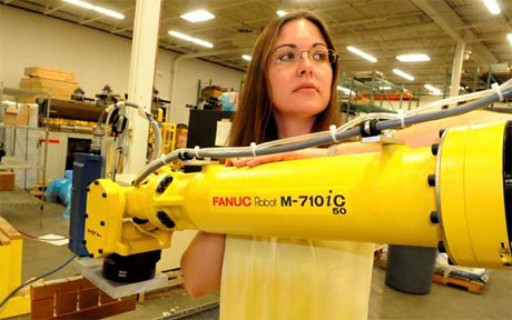 Robot giúp doanh nghiệp Mỹ đấu Trung Quốc