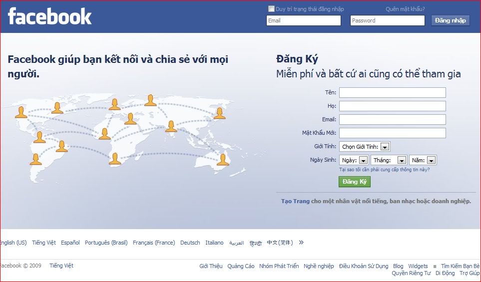 Tạo tài khoản Facebook với 7 bước đơn giản